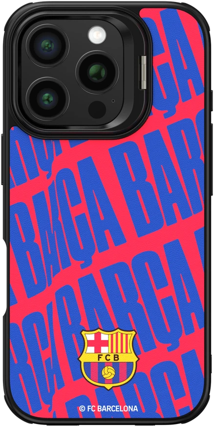Ocpc „FC Barcelona“ dėklas, skirtas „iPhone 16 Pro Max“, magnetinis dėklas „MagSafe“ OFCBMCIP16PMBC BC