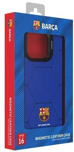 Ocpc „FC Barcelona“ dėklas, skirtas „iPhone 16 Pro Max“, magnetinis dėklas „MagSafe“ OFCBMCIP16PMBL, specialusis leidimas BL