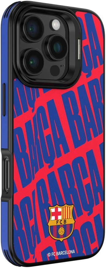 Ocpc „FC Barcelona“ dėklas, skirtas „iPhone 16 Pro Max“, magnetinis dėklas „MagSafe“ OFCBMCIP16PMBC BC