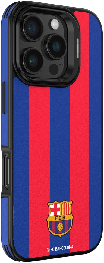 Ocpc „FC Barcelona“ dėklas, skirtas „iPhone 16 Pro Max“, magnetinis dėklas, „MagSafe“ OFCBMCIP16PMBG BG