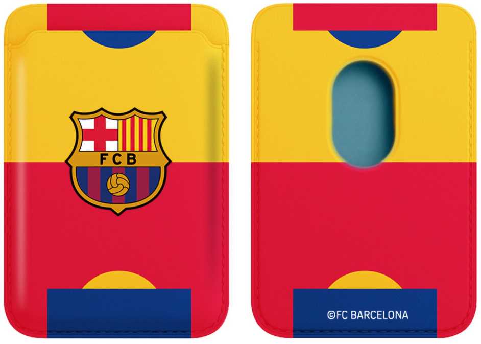 Ocpc FC Barcelona magnetinis kortelių dėklas MagSafe OCFCBMCHMF MF