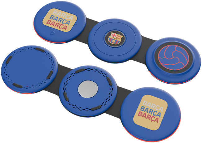 Ocpc FC Barcelona WC-3 3 viename OFCBWC3BL belaidis įkroviklis