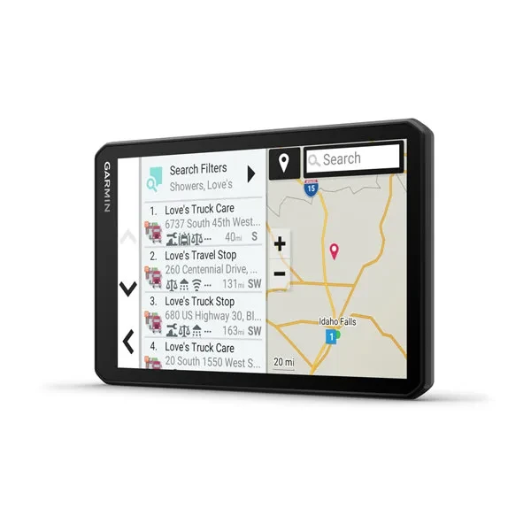 Sunkvežimio palydovinė navigacija su įmontuotu vaizdo registratoriumi +MT-D Garmin dēzlCam LGV710 7"