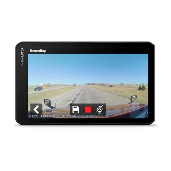 Sunkvežimio palydovinė navigacija su įmontuotu vaizdo registratoriumi +MT-D Garmin dēzlCam LGV710 7"
