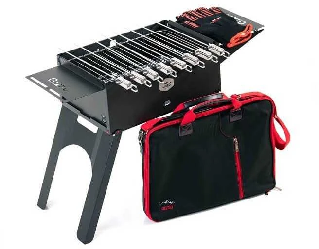 Gizzo Grill Full Set - sulankstoma lauko kepsninė / šašlykinė