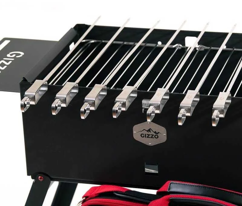 Gizzo Grill Full Set - sulankstoma lauko kepsninė / šašlykinė