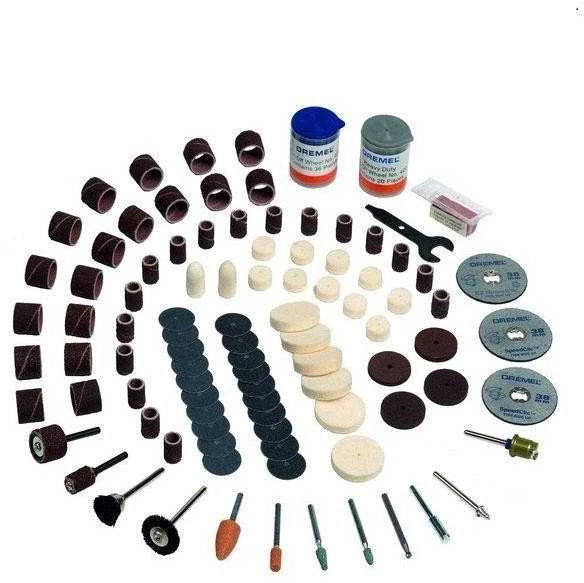 Dremel daugiafunkcinių priedų rinkinys 150 vnt.