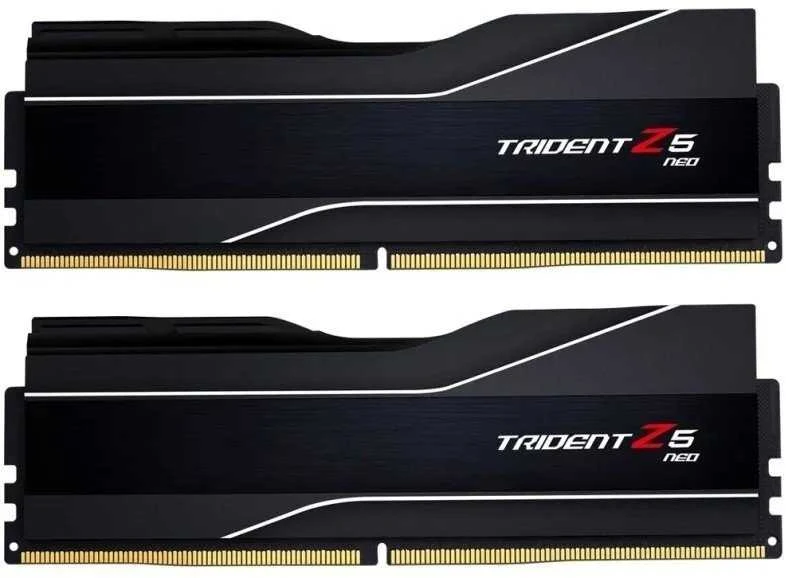 RAM G.Skill | Trident Z5 Neo | 64 Kit (32GBx2) GB | DDR5 | 6000 MHz | PC/serveris | Registered No | ECC No