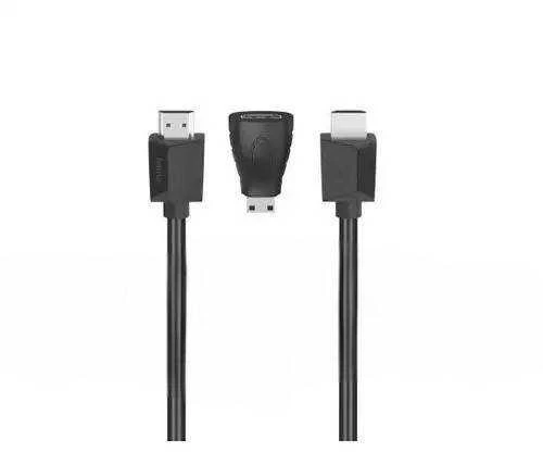 HAMA HDMI KABELIS 1.5M + 2 ADAPTERIAI