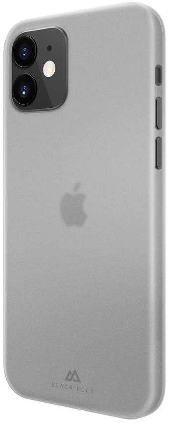 Wd Br Hama Juodas Rock "Ultra Thin Iced" GSM FUR DĖKLAS, skirtas iPhone 12 MINI, SKAIDRUMAS