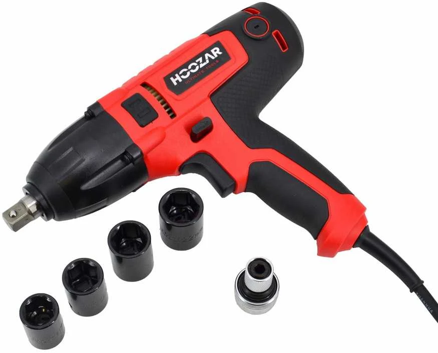 HOOZAR elektrinis smūginis veržliasukis 450 W 1/2" 450 Nm