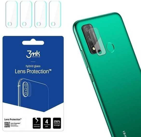 HYBRID GLASS 3MK FLEXIBLE GLASS LENS HTC DESIRE 20 PRO FOR CAMERA 4 PCS.