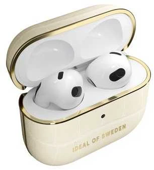 Ideal of Sweden Atelier Airpods dėklas Gen 3 Kreminis rusvai gelsvas Headphone dėklas