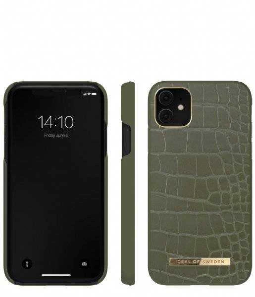Ideal Of Sweden IDEALUS ŠVEDIJOS IDACAW21-I1961-327 IPHONE 11 DĖKLAS KHAKI CROCO