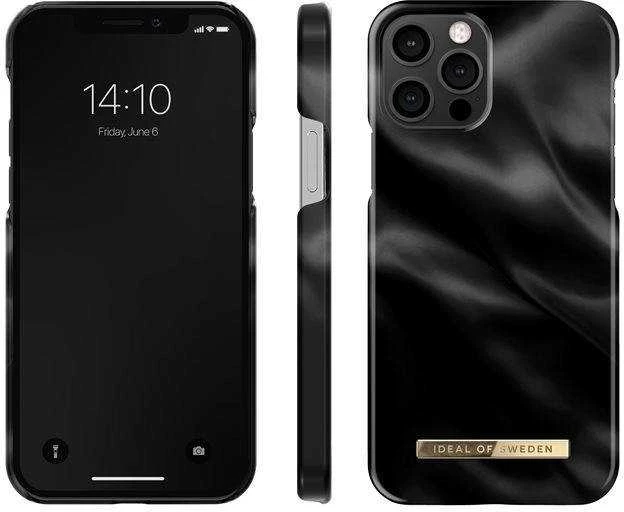 Dėklas IDEAL OF SWEDEN IDFCSS21-I2061-312 IPHONE 12/ 12 PRO Juodas SATIN