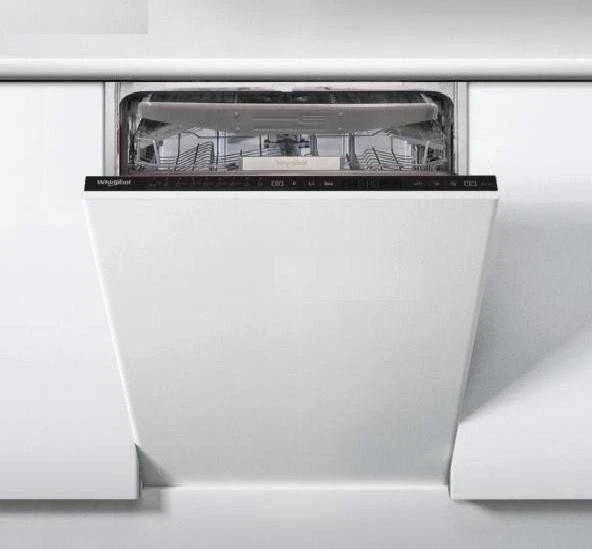 WHIRLPOOL Indaplovė WSIP4O33PFE, D energijos klasė (senas A+++), 45 cm, Powerclean PRO, Trečias krepšelis, 9 programos