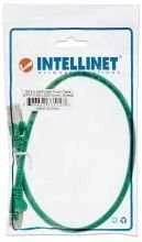 INTELLINET LSOH tinklo kabelis, Cat6, SFTP RJ45 kištukas / RJ45 kištukas, 0,5 m (1,5 pėdos), žalias, 735223