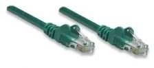 INTELLINET UTP LAN cable, patch, 0.5m, žalias, 2xRJ45, 329477, 325912, 318167