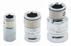 JONNESWAY ADAPTER 3/8" DO sukimo antgalių 6kt. 10mm