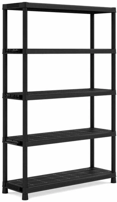 KETER plastikinė knygų spinta 5 LENTYNĖS XXL 120 x 40 x 187 cm