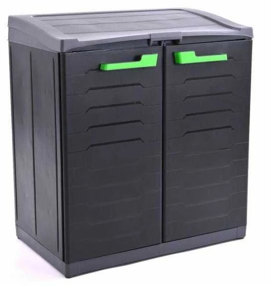 Keter Šiukšlių rūšiavimo spintelė Moby Compact Recycling System, pilka