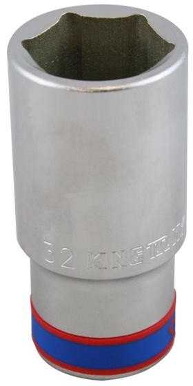 KING TONY ILGA dangtelis, 3/4 "36 mm x 90 mm šešiakampis chromas