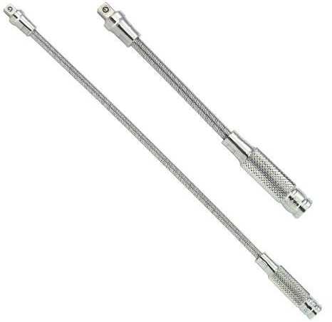 Grąžtas KING TONY PRZEDŁUŻKA GIĘTKA 1/4" 450mm Z UCHWYTEM CHROM