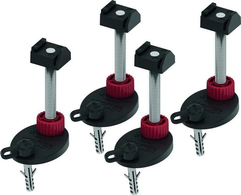Tece Drainline montavimo kojelės dušo latakui 92-139mm