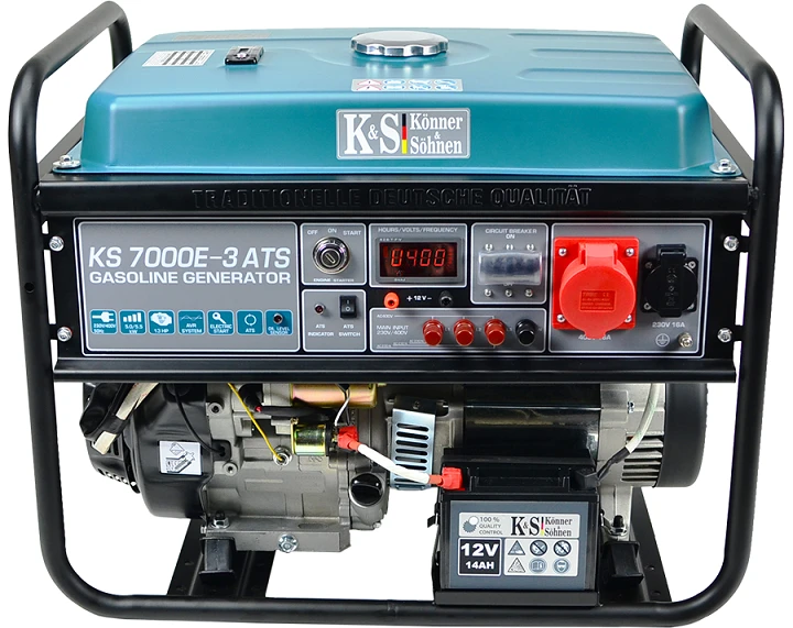Benzininis generatorius Könner & Söhnen KS 7000E-3 ATS