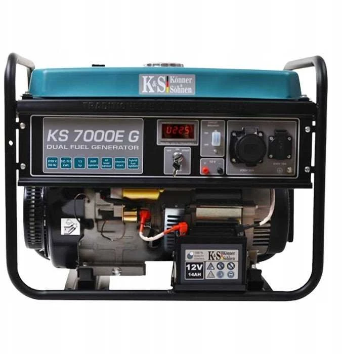 Könner & Söhnen hibridinis (benzinas/LPG) generatorius KS 7000E G