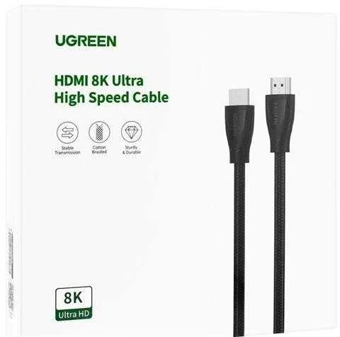 HDMI 2.1 Kabelis UGREEN HD140 8K 60Hz 3m