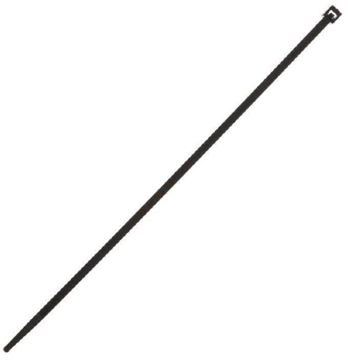 Elematic Laidų tvirtinimo dirželiai 2-LOCK, 4.5x250mm, juodi, 100vnt