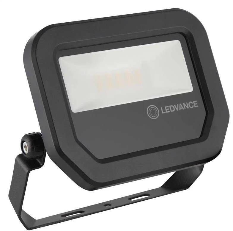 10W Prožektorius LEDVANCE, 4000K, IP65, juodas