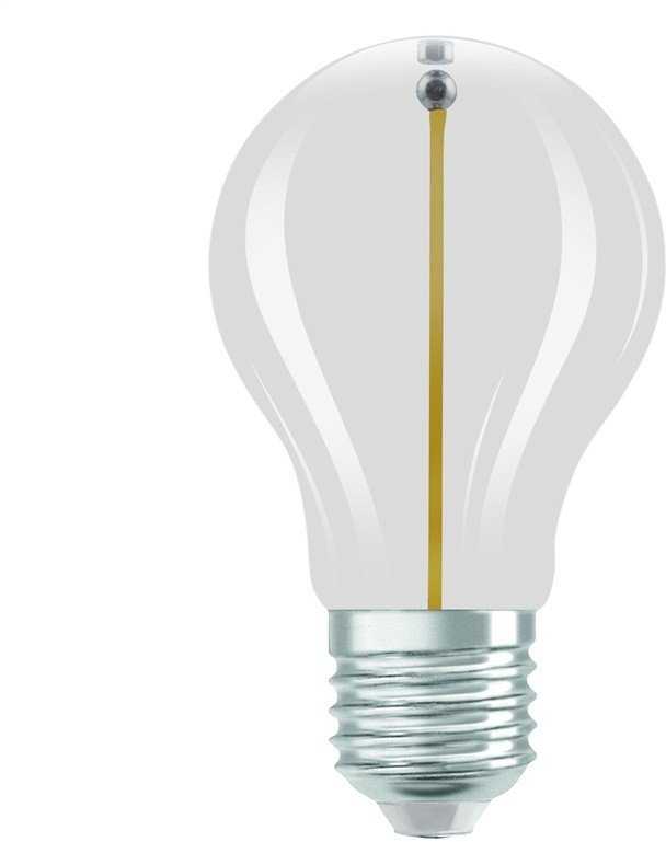 Osram 1,8W LED filamentinė lemputė, E27, skaidri, 2700K