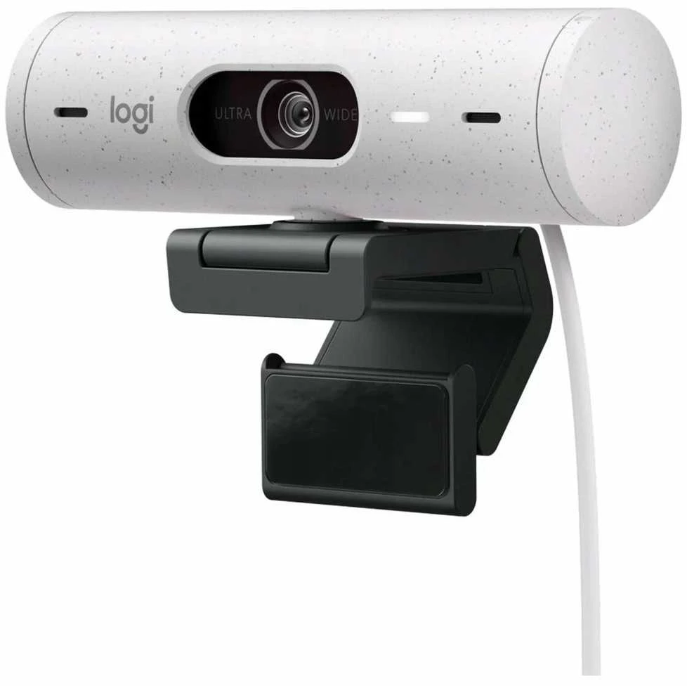 Internetinė kamera Logitech BRIO 500, Baltos spalvos