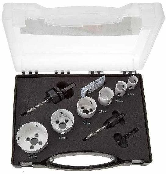 Makita HSS Bi-Metal gręžimo karūnų komplektas 6-dydžiai D-47117