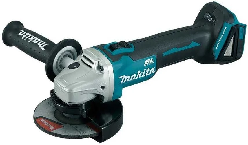 Makita Akumuliatorinis kampinis šlifuoklis DGA504ZJ 18V, 125mm su lagaminu (Be akum. ir kroviklio)