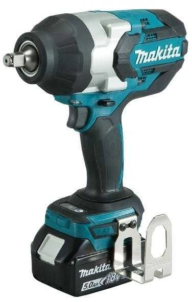 Makita DTW1002RTJ Akumuliatorinis smūginis veržliasukis 18V, 2x5,0Ah Li-ion, 1200 Nm, 1/2", LED, MAKPACK