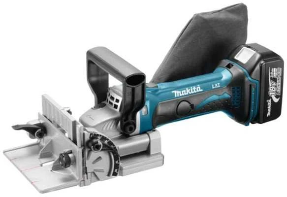MAKITA SUJUNGIMO GRUPĖ / LAMINATORIUS 18V‐2 x 3.0Ah lagaminas MAKPAC DPJ180RFJ freza