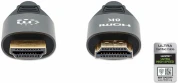 Intracom MANHATTAN 8K 60Hz sertifikuotas ypač didelės spartos HDMI kabelis su eternetu 1 m