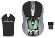 MANHATTAN MLX Wireless lazerinis Mini Pelė USB, Adjustable Three-Level Resolution, 3 Mygtukai su ratuku, 800/1600dpi, 177139