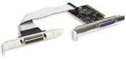 MANHATTAN Parallel PCI Card Two External DB25 Port, 324038