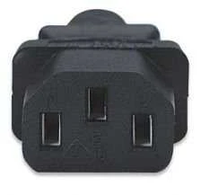 MANHATTAN, Power cable, computer - wall socket, Schuko - C13, 1.8m, 16A, CE, 314695, ICOC 01-NC-B, 300148