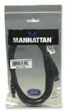 MANHATTAN USB 2.0 extension cable A-A, M/F, 3.0m, juodas 346511