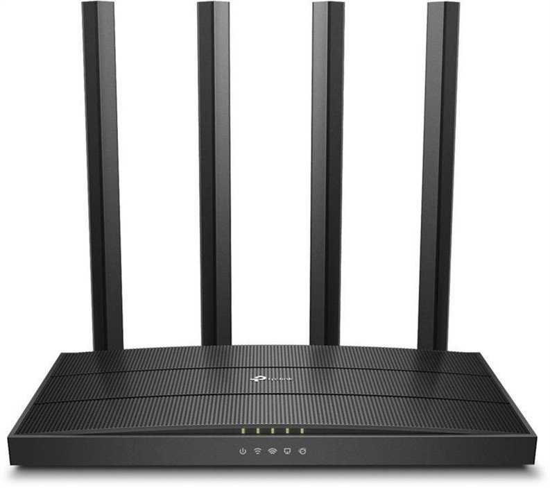 TP-LINK Archer C80 TP-Link Archer C80 AC1900 Dviejų juostų belaidis 802.11ac Gbit maršrutizatorius 4xLAN MU-MIMO