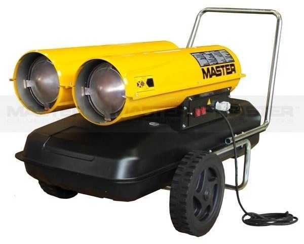 MASTER NAGRZEWNICA OLEJOWA B 300 CED BEZ ODPROWADZENIA SPALIN 44 / 88kW