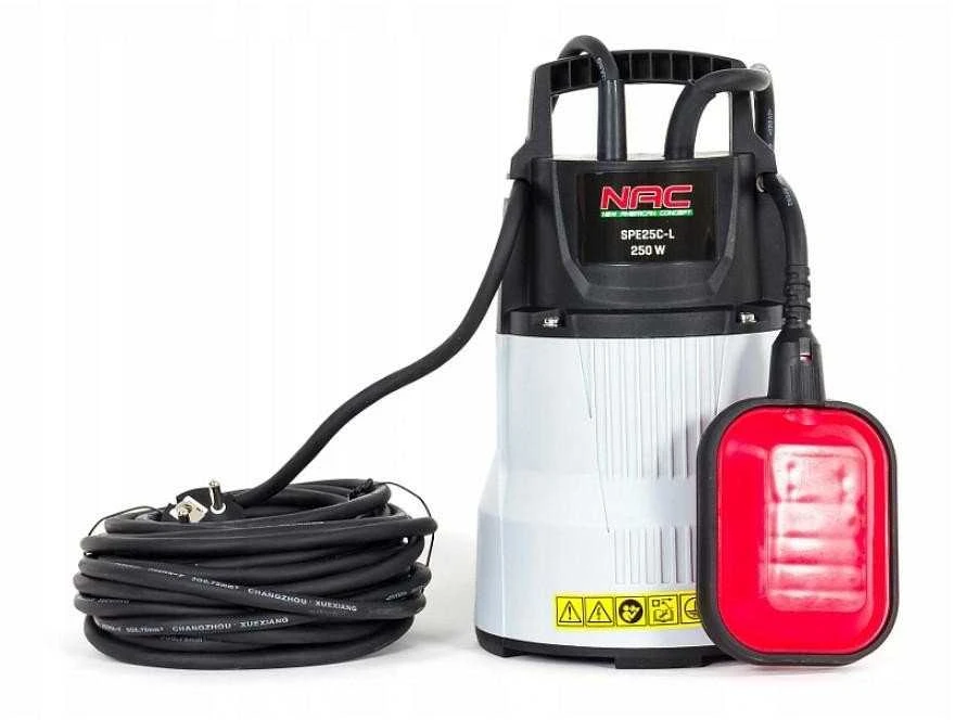NAC CLEAN VANDENS SIURBLYS 250W SPE25C-L