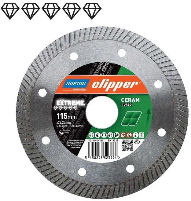 NORTON D.TURBO DISC 230mm CLIPPER EXTREME CERAM