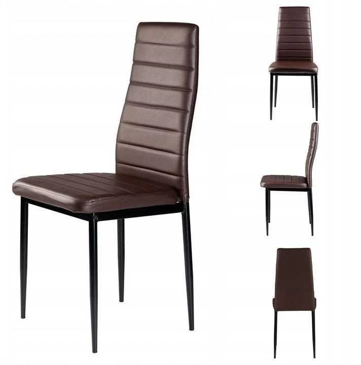 Modernhome PIECES Kėdė kėdžių rinkinys kėdžių svetainei 4 vnt. Brown