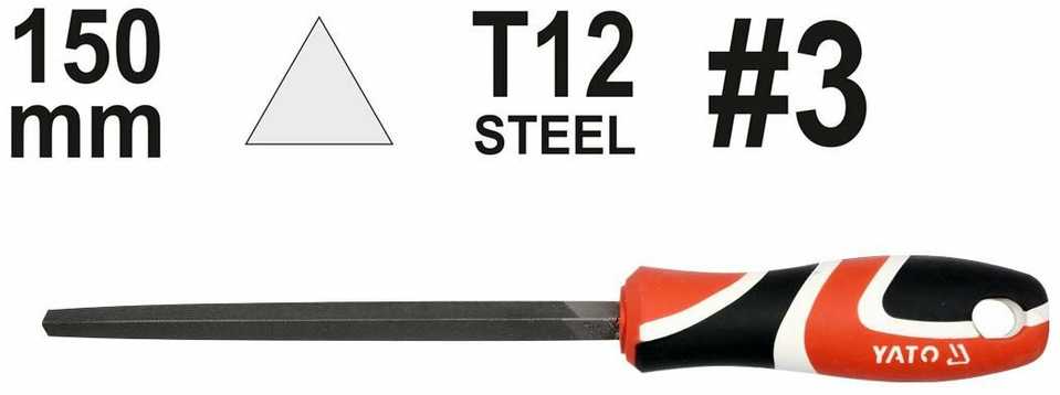 Yato METALINĖ DIDĖLĖ 150mm 3 TRIKAMPĖ
